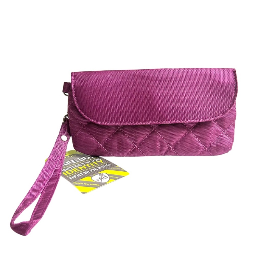 NWT Travelon SAFE ID RFID Blocking Wristlet